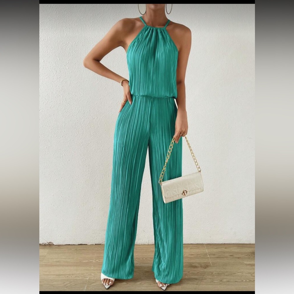 Teal Pant Suit
